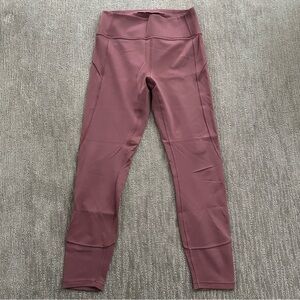 Lululemon, In Movement, 25 length, color pink/mauve
